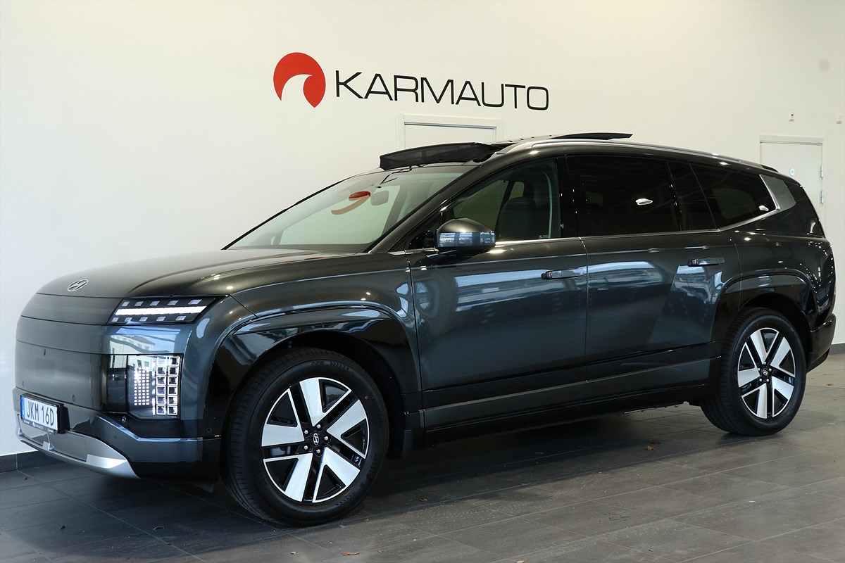 Hyundai Ioniq 9 Advanced 7 sits 110.3 kWh 313Hk AWD Panorama inkl vinterhjul Demo